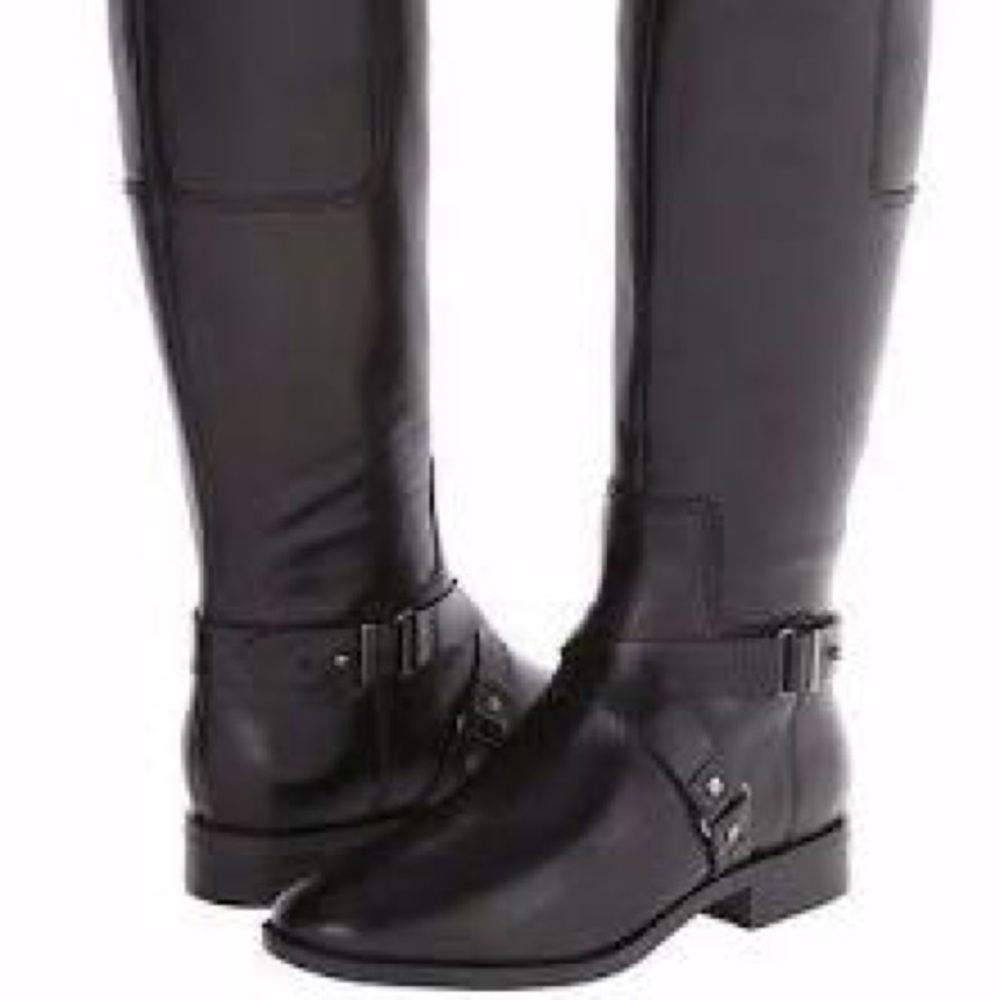 Nine West Blogger Wide-Calf Harness Boots🆕